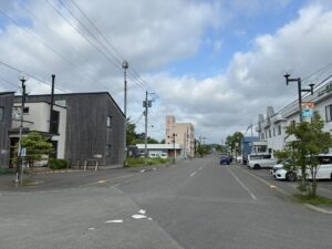 豊富温泉の温泉街
