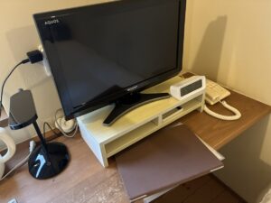 豊富温泉川島旅館部屋テレビ周り