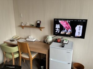 かんの温泉部屋テレビ冷蔵庫