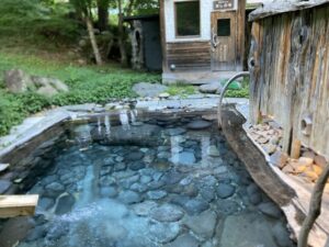 糠平温泉中村屋露天風呂
