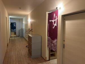 豊富温泉川島旅館お風呂入口