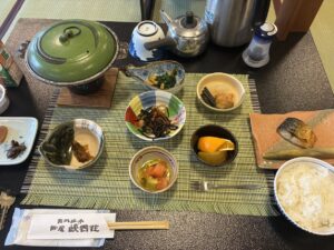峡雲荘朝食