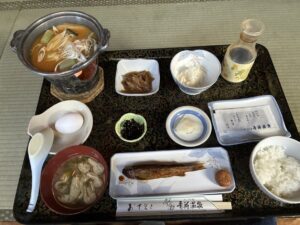 青荷温泉朝食