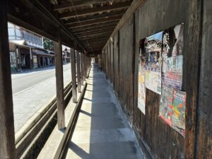 黒石こみせ内部