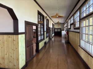 中世の館校舎展示