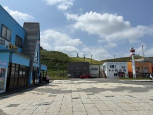 宗谷岬のお店はどれも最北端