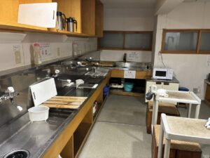 自炊棟炊事場