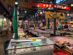 稚内副港市場売り場