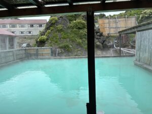 須川高原温泉露天風呂
