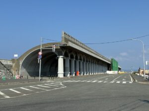稚内北防波堤ドーム全景