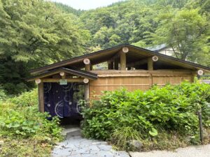 混浴露天風呂入口