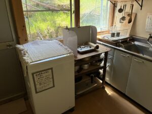 幌加温泉炊事場