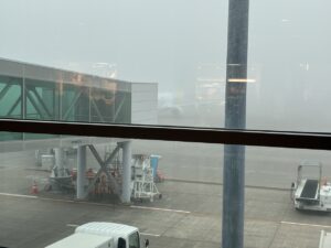 釧路空港濃霧