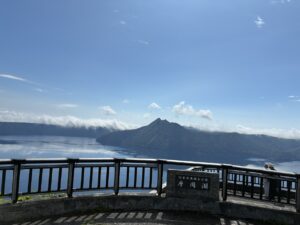 摩周湖第三展望台眺め