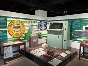 新津鉄道資料館廃線展示