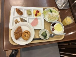 ルートイン一関インター朝食