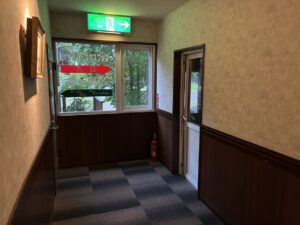 露天風呂枯山水出口
