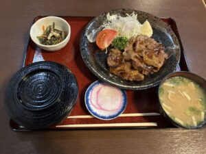 大沢温泉やはぎ焼肉定食