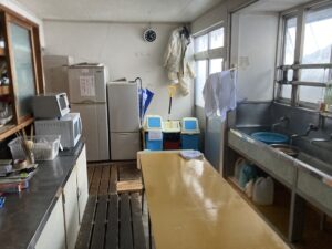 自炊部炊事場