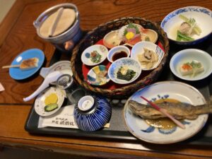 夕食全体