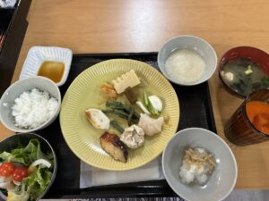 バイキングの朝食