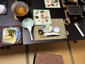 夕食初回