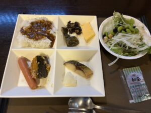 朝食バイキング